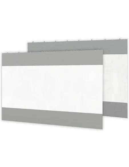 Outsunny Set of Two 3 x 2m Replacement Pergola Panels - Grey