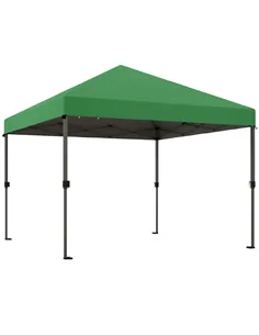 Outsunny 3 x 3m Pop-Up Gazebo, with Accessories - Green