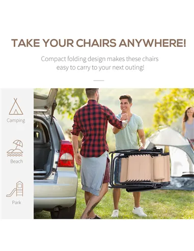 Outsunny Foldable Reclining Garden Chair with Headrest, Zero Gravity Deck Sun Lounger Seat Chair with Footrest, Armrest, Cup Hol