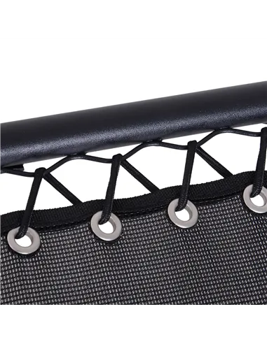 Outsunny Zero Gravity Chair Metal Frame Texteline Armchair Outdoor Folding and Reclining Sun Lounger with Head Pillow for Patio 