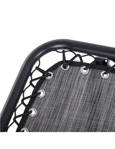 Outsunny 3pcs Folding Zero Gravity Chairs Sun Lounger Table Set w/ Cup Holders Reclining Garden Yard Pool, Light Grey