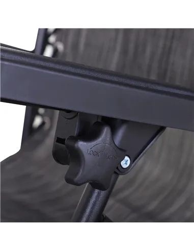 Outsunny Foldable Reclining Garden Chair with Headrest, Zero Gravity Deck Sun Lounger Seat Chair with Footrest, Armrest, Cup Hol