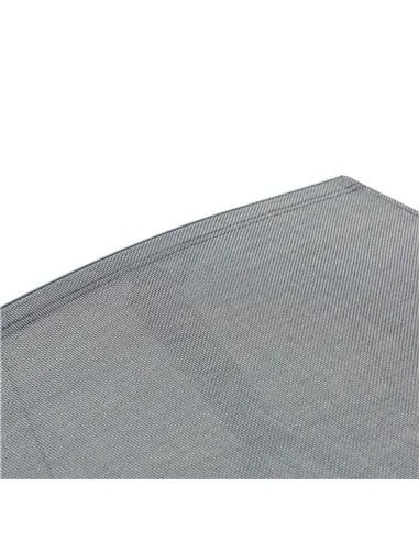 Outsunny Steel Frame Outdoor Garden Padded Sun Lounger w/ Pillow Black