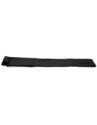 Outsunny Set of 2 Foldable Garden Beach Chair Mat Lightweight Outdoor Sun Lounger Seats Adjustable Back Metal Frame PE Fabric He