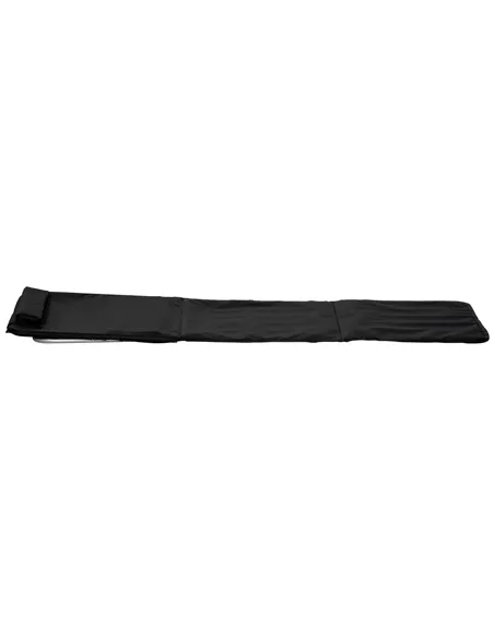 Outsunny Set of 2 Foldable Garden Beach Chair Mat Lightweight Outdoor Sun Lounger Seats Adjustable Back Metal Frame PE Fabric He