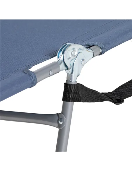 Outsunny Foldable Sun Lounger, Beach Chaise Lounge with Reading Hole, Arm Slots, 5-Position Adjustable Backrest, Side Pocket, Pi