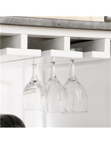 HOMCOM Compact Kitchen Trolley Utility Cart on Wheels with Wine Rack, Drawer, Open Shelf and Storage Cabinet for Dining Room, Wh