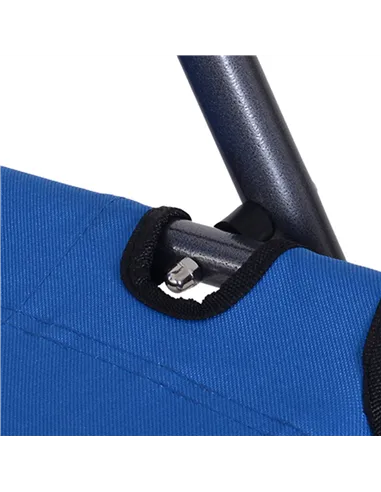 Outsunny 2 in 1 Folding Sun Lounger Reclining Garden Chair Set of 2 with 2-Level Adjustable Backrest, Outdoor Zero Gravity Recli