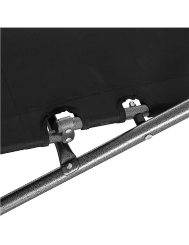 Outsunny 2 in 1 Folding Sun Lounger Reclining Garden Chair Set of 2 with 2-Level Adjustable Backrest, Outdoor Zero Gravity Recli