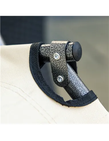 Outsunny 2 in 1 Folding Sun Lounger Reclining Garden Chair Set of 2 with 2-Level Adjustable Backrest, Outdoor Zero Gravity Recli