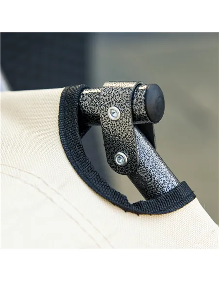 Outsunny 2 in 1 Folding Sun Lounger Reclining Garden Chair Set of 2 with 2-Level Adjustable Backrest, Outdoor Zero Gravity Recli