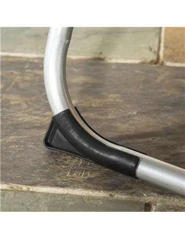 Outsunny Foldable Outdoor Sun Loungers Set of 2, Reclining Lounge Chair Camping Bed Cot with Pillow 4-Level Adjustable Back Alum