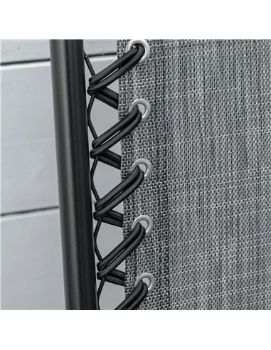 Outsunny  Pieces Patio Folding Chair Set, Outdoor Portable Loungers for Camping Pool Beach Deck, Lawn Chairs with Armrest Steel 