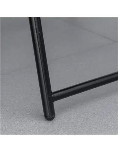 Outsunny Set of 6 Patio Folding Chair Set, Garden Portable Outdoor Chairs with Armrest and Breathable Mesh Fabric Seat and Backr