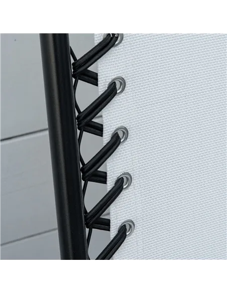 Outsunny  Pieces Patio Folding Chair Set, Outdoor Portable Loungers for Camping Pool Beach Deck, Lawn Chairs with Armrest Steel 