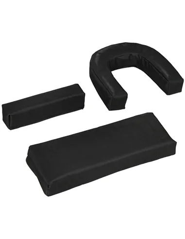 Outsunny Outdoor Folding Sun Lounger Set of 2 with Face Hole, 4 Level Adjustable Backrest Reclining Garden Lounger, Garden Recli