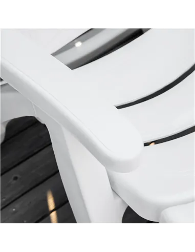 Outsunny 2PCs Outdoor Folding Sun Lounger Recliner on Wheels w/ 5-Position Backrest, White