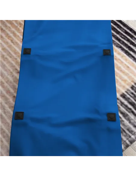 Outsunny Camping Bed for Adults, Single Folding Camp Bed, Portable Camping Cot with Side Pocket, Headrest and Oxford Seat for Ou