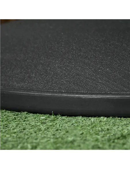 Outsunny Heavy Duty Cement Parasol Base 20kg Round Patio Umbrella Stand Garden Outdoor Shade Holder for Dia. 35mm/38mm/48mm Pole