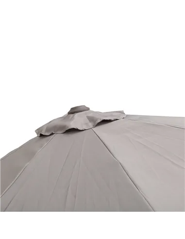 Outsunny 3m Cantilever Aluminium Frame Outdoor Garden Parasol Grey