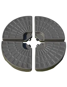 Outsunny Set of 4 Fillable Parasol Weights - 100kg