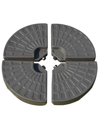 Outsunny Set of 4 Fillable Parasol Weights - 100kg