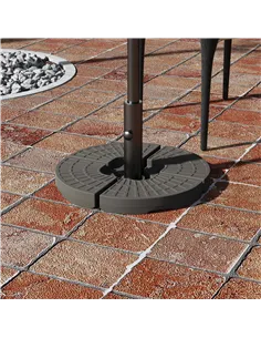 Outsunny Set of 4 Fillable Parasol Weights - 100kg 2