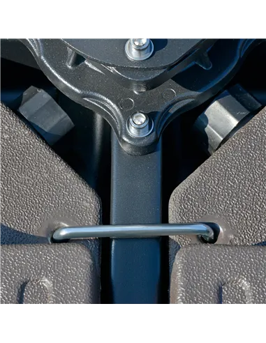 Outsunny Set of 4 Fillable Parasol Weights - 100kg