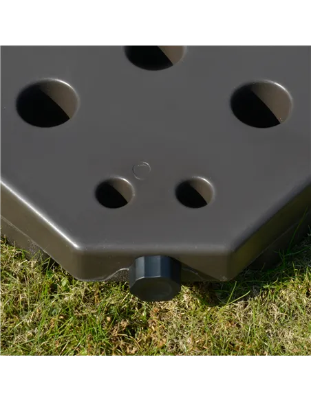 Outsunny Set of 4 Fillable Parasol Weights - 100kg