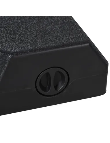 Outsunny 4PCs Fillable Parasol Base Weights with Steel Cross Base Garden Umbrella Stand 60L Water or 72kg Sand Filled Weights Pl