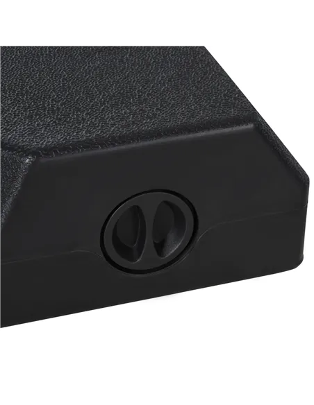 Outsunny 4PCs Fillable Parasol Base Weights with Steel Cross Base Garden Umbrella Stand 60L Water or 72kg Sand Filled Weights Pl