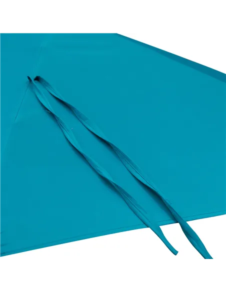 Outsunny 4.6m Double Garden Parasol - Sky Blue