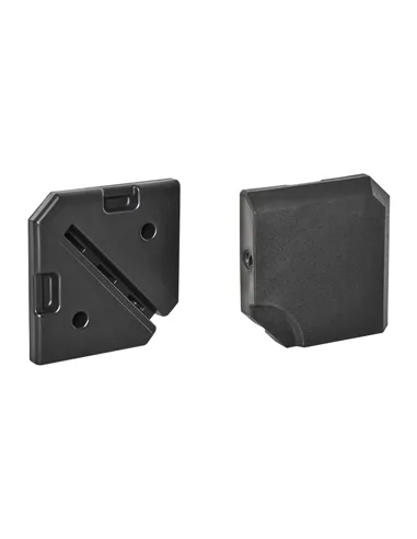 Outsunny Set of 4 Parasol Base Stand Weights for Cantilever Parasols, Water and Sand Filled, Up to 120kg, Black