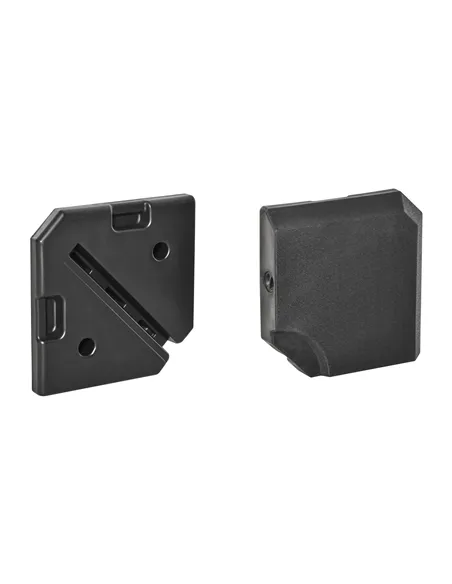 Outsunny Set of 4 Parasol Base Stand Weights for Cantilever Parasols, Water and Sand Filled, Up to 120kg, Black