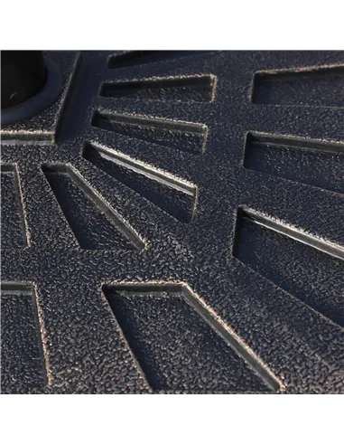 Outsunny 15kg Resin Durable Patterned Colophony Garden Patio Square Umbrella Stand Base Stand Bronze