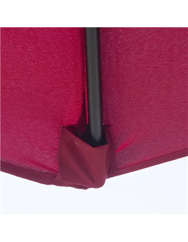 Outsunny 3(m) Tilting Parasol Garden Umbrellas, Outdoor Sun Shade with 8 Ribs, Tilt and Crank Handle for Balcony, Bench, Garden,