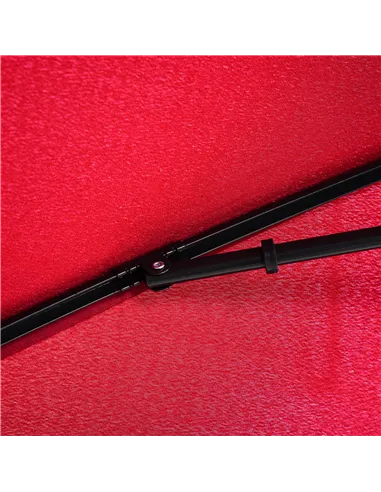 Outsunny Garden Parasol Umbrella, Outdoor Market Table Umbrella with Ruffles & Aluminium Pole, Rectangular Tilting Parasol Sun S