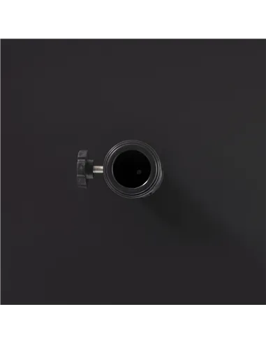 Outsunny Φ35/38/48MM 18KG Steel Square Parasol Stand Base w/ Adjustable Knob Umbrella Stand Garden Patio Outdoor Home, Black