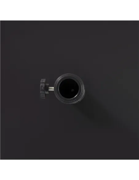 Outsunny Φ35/38/48MM 18KG Steel Square Parasol Stand Base w/ Adjustable Knob Umbrella Stand Garden Patio Outdoor Home, Black