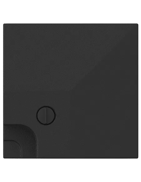 Outsunny 4 Pieces Fillable Parasol Base, Heavy Duty Umbrella Weights for Cross Stand, Square Holder for Cantilever Parasol, Tota