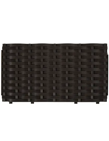 Outsunny 26L Garden Raised Bed Elevated Patio Flower Plant Planter Box PP Vegetables Planting Container, Brown