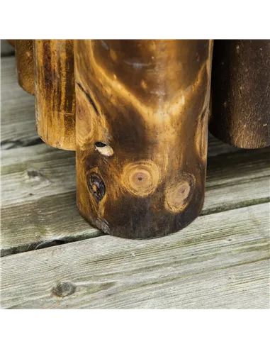 Outsunny 52L Raised Flower Bed Wooden Rectangular Planter Container Box Herb Pot Flower Pot 78L x 35W x 30H (cm)