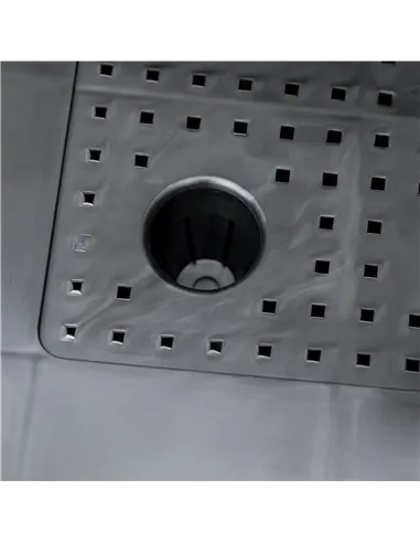 Outsunny 50cm x 50cm x 46.5cm Set of 2 41L Plastic Raised Garden Bed, Planter Box, Flower Vegetables Planting Container with Sel