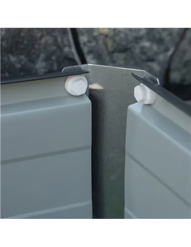 Outsunny 108L Raised Garden Bed, Galvanized Steel Elevated Planter Box w/ Installation Gloves for Backyard, Patio to Grow Vegeta