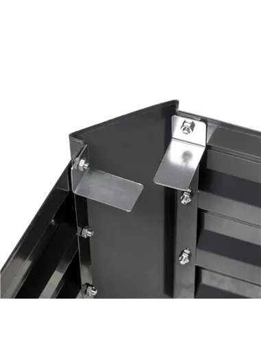 Outsunny Outsuuny Galvanised Raised Garden Bed, Outdoor Planter Box with Greenhouse and Cover for Vegetables, Flowers, Dark Grey