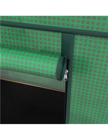 Outsunny Wooden Planter Box with PE Greenhouse Cover and Bed Liner, Raised Garden Bed for Vegetables, Flowers, Herbs