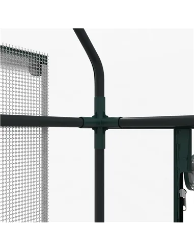 Outsunny Wooden Planter Box with Greenhouse Cover and Bed Liner, Raised Garden Bed for Vegetables, Flowers, Herbs