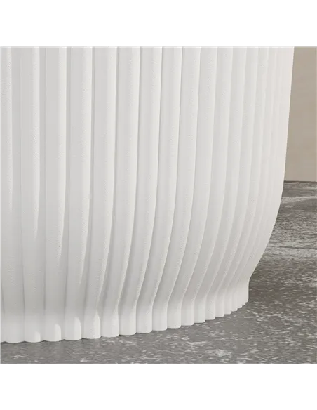 Outsunny Set of Three Ф22cm Planters - White