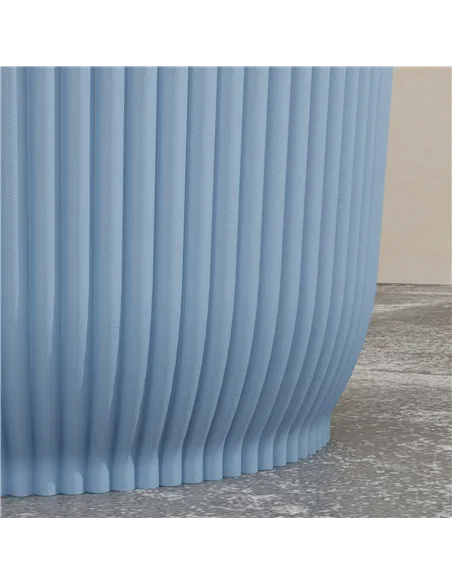 Outsunny Set of Three Ф22cm Planters - Blue