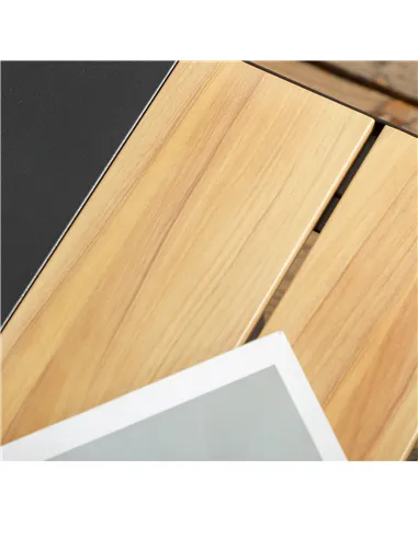 Outsunny 4 Pieces Aluminium Garden Furniture Set L Shape Sofa Set with Tables, Cushions for Indoor, Garden, Patio, Dark Grey